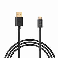 BlitzPower Android Uyumlu Micro USB Siyah Şarj Kablosu