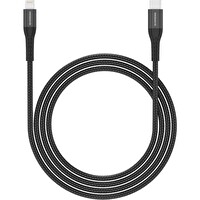 Riversong Cable Alpha L2 - CL88N Lightning to Type-C Siyah 1 M Şarj Kablosu