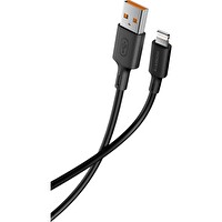 Riversong Cable  Zeta CT118 Lightning Siyah 1 M Şarj Kablosu
