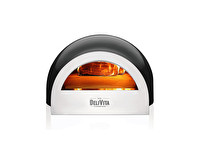 Delivita Very Odunlu El Yapımı Pizza Fırını Siyah