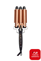 Yui KB-3060 25 MM Siyah Su Dalgası Wag Saç Maşası