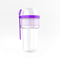 Zweikell Capsularge Mor Bpa İçermez 750 Ml Atıştırmalık Kabı